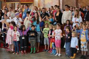 JungFamilienTreffen 2012 Das Vaterunser.